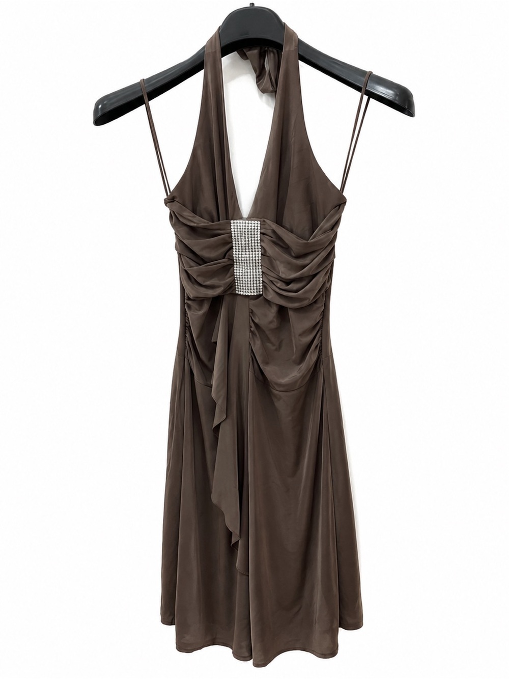 Cocktail Dress with Rhinestone Waist Accent #y2k - Picture 2 of 4